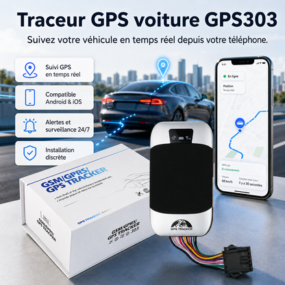 COBAN™ GPS303 | Gardez Toujours Un Œil Sur Votre Véhicule