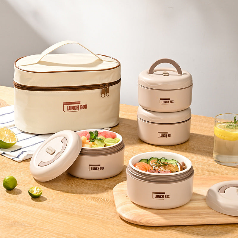 Set of 4 Insulated Lunch Boxes With Bag For Free | Organized Meals Wherever You Go