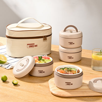 Set of 4 Insulated Lunch Boxes With Bag For Free | Organized Meals Wherever You Go